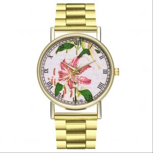 Zhoulianfa Montre A Quartz Pour Femme, Elegante Et Decontractee, Avec Affichage Analogique Et Bracelet En Acier - Neuf