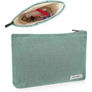 Sacs &agrave; cosm&eacute;tiques pour femmes,organisateur de trousse de maquillage,petite mini pochette de maquillage pour sac &agrave; main,pochette de maquillage en velours c&ocirc;tel&eacute;,sac &agrave; cosm&eacute;tiques de voyage,sac de soin - Neuf
