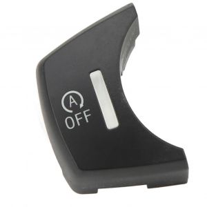 Couvercle du bouton de l'interrupteur d'arr&ecirc;t du moteur Bouton de d&eacute;marrage par poussoir ABS pour X3 F25 X4 F26 X5 F15 X6 F16 LHD - Neuf