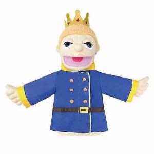 Marionnette à main en peluche douce, marionnettes amusantes, jouet professionnel, offre de 50 %-cow-boy - Neuf