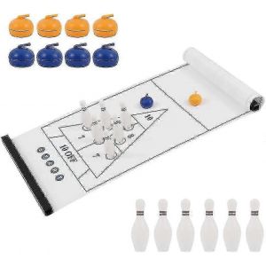Jeu De Table 3 En 1 Avec Curling, Jeu De Palets Et Plus Encore Pour Un Plaisir Sans Fin En Famille Et Entre Amis - Neuf