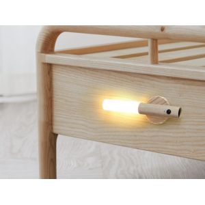 Lot De 2 Veilleuses Led &Agrave; D&eacute;tecteur De Mouvement Avec Support Mural Et Chargement Usb - Neuf