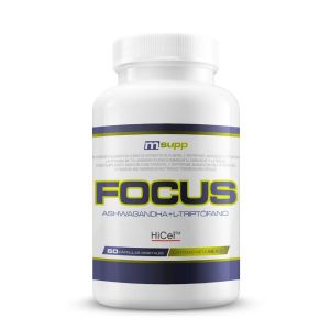 Focus (Ashwagandha + L-Tryptophan) - 60 Veggie Caps De Mm Supplements - Neuf