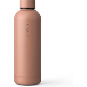 Gourde Isotherme 500ml Anthracite - Bouteille D'eau Inox - &Eacute;tanche, Sans Bpa, - Bouteille Thermo Pour Sport, Randonnee, Velo, Voyage, &Eacute;cole - Neuf