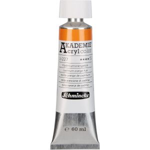 Acryl Color, Teinte Orange De Cadmium En Tube De 60 Ml, 23227011, Peinture Acrylique Pour Artistes, Brillante, Tr&iquest;&iquest;S R&iquest;&iquest;Sistante &iquest;&iquest; La Lumi&iquest;&iquest;Re Et Sans Cadmium, Pour La Peinture Acrylique, Mixed Media - Neuf