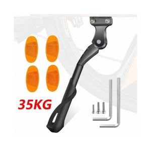 B&eacute;quille De V&eacute;lo Robuste Et R&eacute;glable Pour Vtt, V&eacute;los De Route Et V&eacute;los &Eacute;lectriques - Durable, Stable Et Polyvalente Avec Coussinets En Caoutchouc - Neuf