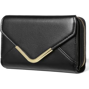 YEMAESRE-Petit Porte-Monnaie Pour Femme, Mini Porte-Monnaie Tri-Fold Pour Femme, Porte-Monnaie En Cuir Pour Femme Avec Pochette À Monnaie, Moderne Et Magnifique, Convient À De Nombreuses Oc ns - Neuf