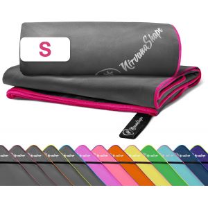 Kal-Serviette Microfibre 60 X 40 Cm, Serviette De Voyage L&eacute;g&egrave;re Et Compacte - Serviette Microfibre Pour Le Voyage, Les Vacances, Le Fitness - Sans Pochette Ni Sac D'emballage - Neuf