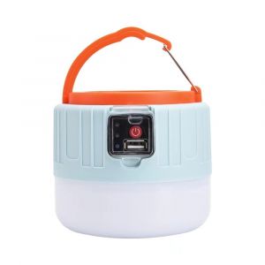 Lanterne De Camping Led Rechargeable (Blanche) 6 X 9 X 11 Cm, Lampe De Camping Portable Avec Télécommande Pour Tentes, Lampe De Tente Étanche Pour Randonnée, Camping, Pêche, Chasse - Neuf