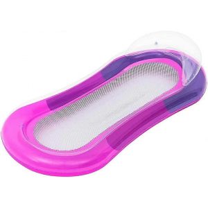 Matelas Gonflable Pour Plage Et Piscine Violet 160 X 84 Cm - Neuf