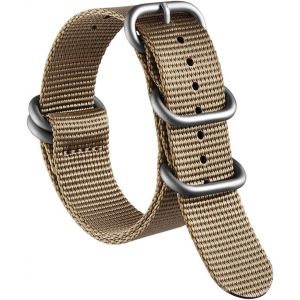 Bnhgo-Bracelets De Montre Nato Bracelet Nylon G10 Premium Balistique Bracelet De Remplacement Multicolore Avec Bracelet Hommes Femmes 18mm 20mm 22mm 24mm - Neuf