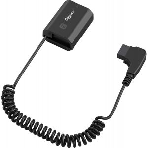D-Tap Compatible Avec Np-Fz100 Batterie Factice, Câble D'Alimentation Spiralé Pour Sony A7R V/A7 Iv/A7S Iii/A7R Iv/A7R Iii/A7 Iii/A7C/A6600/Fx3/Zv-E1/A7S Ii/A7R Ii/A1/A9/A9Ii - 4253B[Z3750] - Neuf