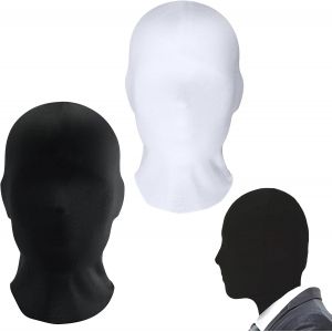 Masque Int&eacute;gral Pour Halloween,F&ecirc;te D'halloween,Masque Sans Visage Unisexe Pour Halloween,Cosplay,F&ecirc;te,Etc..[J515] - Neuf