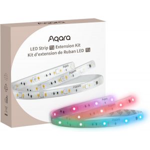 Tianyi-Kit D'extension De Ruban Led T1, N&eacute;cessite Ruban Led T1 (Vendu S&eacute;par&eacute;ment), Extension De Lumi&egrave;re Led Rgb + Ic De 1m Avec 16 Millions De Couleurs/Blanc Accordable/Effets De D&eacute;grad&eacute; (1 Pack) - Neuf