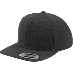 Flexfit Classic 6-Panel Snapback Casquette - Gris Fonc&eacute; - Neuf