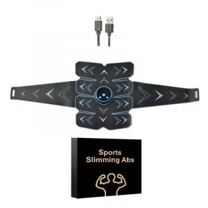 Patch Musculaire Abdominal Ems, Patch D'exercice Musculaire, Appareil De Musculation, Masseur Abdominal, F - Neuf