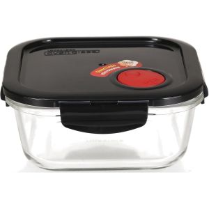 Boîte En Verre Pour Micro-Ondes-Récipient En Verre Alimentaire Pour Four,Micro-Ondes Et Congélateur-Boîte De Conservation Rectangulaire Avec Couvercle,750 Ml - Neuf