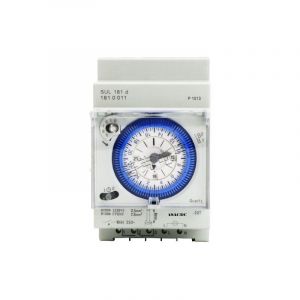 Minuterie analogique avec moteur synchrone et programme journalier, minuterie 48VAC/DC - Neuf