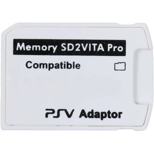 Adaptateur SD2Vita Pro 5.0 pour Carte mémoire Micro SD PSVITA de PS Vita 3.60 3.6X Henkaku,Couverture complète,Soutien 128-256GB MicroSD - Neuf