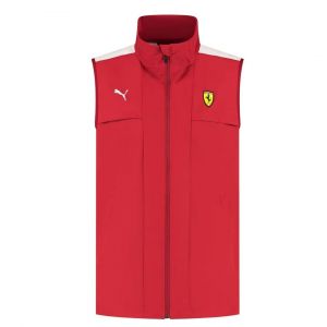 Veste Sans Manches Ferrari F1 Puma Rouge Cerise - Neuf