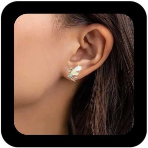 Kal-Boucles D'oreilles Boho Fée Cristal Boucles D'oreilles Fée Boucles D'oreilles Ange Fée Boucles D'oreilles Fée Cz Boucles D'oreilles Elfe Bijoux Pour Femmes - Neuf