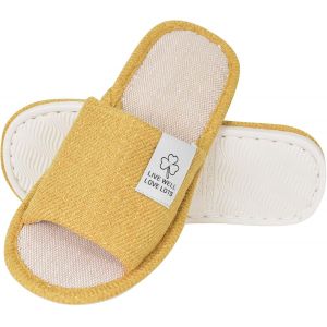 Kalanka-Chaussons Antidérapant Homme Femme Pantoufles Confortable Léger Bout Ouvert Accueil Chaussures Été Chaussures Pour La Maison - Neuf