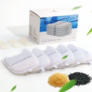 Filtres De Fontaine Pour Chat [6 Pièces] Filtre De Ypd-C004 Fontaine À Boire Pour Chat - Neuf