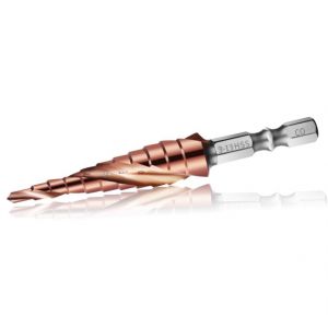 YEMAESRE-M35 Foret Étagé En Cobalt,Revêtement Altin,3-13 Mm,Tige Hexagonale De 6,35 Mm,Pour Métal Dur,Acier Inoxydable,Aluminium,Bois,Plastique - Neuf