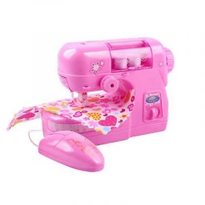 Mini machine à coudre électrique faire semblant de jouer jouet Enfants filles anniversaire Noël cadeau éducatif à - Neuf