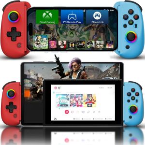 Contrôleur pour iPhone/Pad/Android/tablette, contrôleur D8 pour Switch/PS/PC Hall effets Joysticks jouer COD, contrôleur Android, Cloud Gaming/Remote Play,émulateurs - Neuf