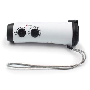 Chargeur &Agrave; Manivelle Lumi&egrave;res &Agrave; Manivelle Radio M&eacute;t&eacute;o Am Fm &Agrave; Piles Chargeur De T&eacute;l&eacute;phone Night Fishi - Neuf