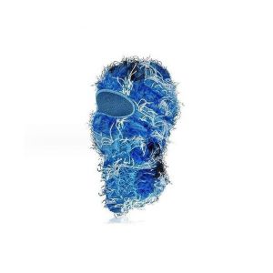 Cagoule De Ski Int&eacute;grale Tendance Bleu Vieilli - Cagoule Tricot&eacute;e Chaude Pour La Protection Contre Le Vent - Id&eacute;ale Pour Les Sports D'hiver Et Les Activit&eacute;s De Plein Air - Neuf