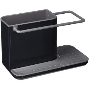 Organisateur d'&eacute;vier avec chiffon &eacute;ponge, sans per&ccedil;age, 24 x 13 x 14 cm - Neuf