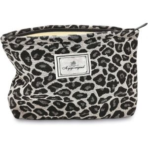 Trousse de maquillage, sacs à cosmétiques pour femmes et filles, trousse de maquillage de voyage, trousse de maquillage en toile de grande capacité, pochette à fermeture éclair pour sac d¿organisateur - Neuf