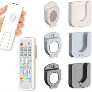 3 Pièces Support de Telecommande Mural Magnétique,Porte-télécommande Magnétique Mural Sans Perçage,Supports Magnétiques Puissants Pour Télécommande Pour La Maison,Le Bureau,l'École - Neuf