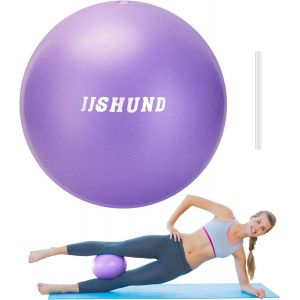 Ballon Pilates De Gymnastique,25 Cm Ballon Yoga Petit Soft Ballon Fitness Antid&eacute;rapant,Ballon Gym Pour Maison Gym Pilates Yoga &Eacute;quilibre Sport Fitness.[K1047] - Neuf