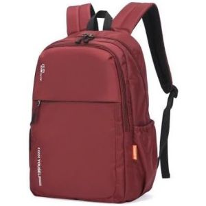 KALANKA-Bagage Cabine 40x30x20 Wizzair, Sac à Dos Voyage Imperméable, Portable Sac Cabine Avion, Décontracté - Rouge - Neuf