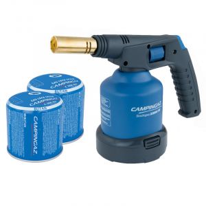 Lampe &agrave; Souder Soudogaz X 2000 Pz + 2 Cartouches C 206 Campingaz - Neuf