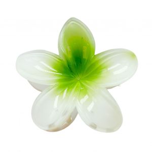 Pince À Cheveux D'été Pour Femmes, Couleur Vive, En Forme De Fleur, Petit Requin, Douchette Arrière, Accessoires Pour Cheveux-Vert - Neuf