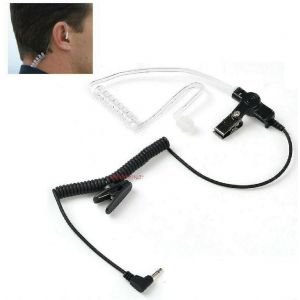 3,5 mm Police Listen Only Casque d'oreillette à tube acoustique pour micro de haut-parleur Motorola - Neuf