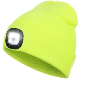 Chapeau Et &Eacute;charpe Chapeau Avec Lumi&egrave;re Led Bonnet Led Chapeau Avec Lampe Frontale &Eacute;clair&eacute;e - Neuf