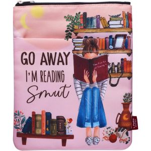 Housse de Protection de Livre pour Les Amateurs de Livres,Couverture de Livre pour Livres de Poche,Tissu Lavable,avec Fermeture &eacute;clair,Taille M,27,9 x 22,9 cm.[B332] - Neuf