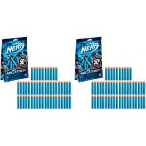 Shiba-Elite 2.0, Recharge De 50 Fléchettes Officielles En Mousse, Compatibles Avec Tous Les Blasters Elite, Jouets Pour Garçons E[2 - Neuf