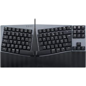Periboard-335Bl Clavier Filaire Compact Et Ergonomique - Tenkeyless - Touches Clicky Bleues - Touches Macro Programmables - Windows Et Mac Os X - Layout Azerty Français[ZHB1197] - Neuf
