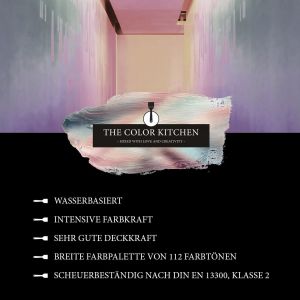 A.S. Cr&eacute;ation THE COLOR KITCHEN Peinture murale forte aubergine Artful 2,5 l - Neuf