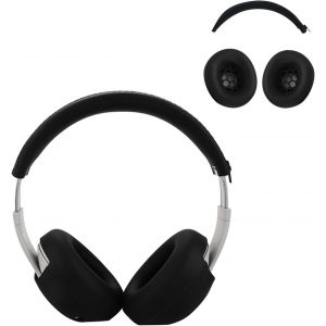 Lot de 2 housses de protection en silicone pour casque Beats Studio Pro, douces et facilement lavables, confortables, résistantes à la transpiration (noir) - Neuf