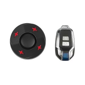 Alarme De Vélo Feu Arrière Charge Usb Lumière De Vélo Frein Intelligent Détection De Télécommande Alarme De Vélo Queue La - Neuf