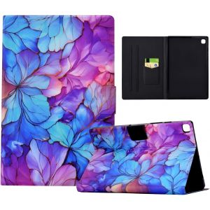 Coque Pour Samsung Galaxy Tab A 10.1 2019 (Sm-T510/T515) Housse De Protection En Cuir Pu Animaux Mignons Peinture Étui Avec Fonction Support Pour Samsung Tab A 10.1 2019,Pétales Bl[Coq9123388] - Neuf