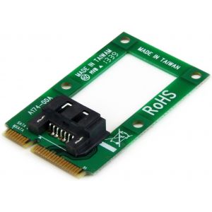 Startech.Com Adaptateur Msata Vers Dd / Ssd Sata 2,5"" Ou 3,5"" - Carte Convertisseur Mini Sata À Sata Pour Dd / Ssd (Msat2Sat3)[Z2788] - Neuf