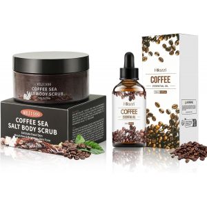 Trahoo-Huile De Caf&eacute;, Gommage Au Caf&eacute;, Gommage Corporel Exfoliant Naturel Pur Pour Les Soins De La Peau, Huile De Contre Les Rides, Huile Essentielle Pure Pour Aromath&eacute;rapie - Neuf